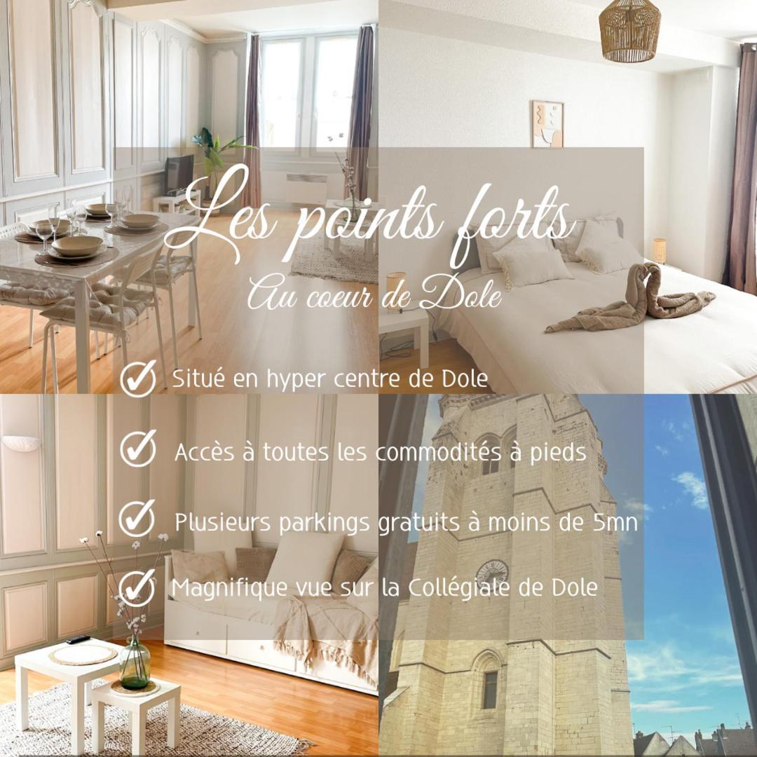 « Au Coeur De Dole » Apartment ภายนอก รูปภาพ